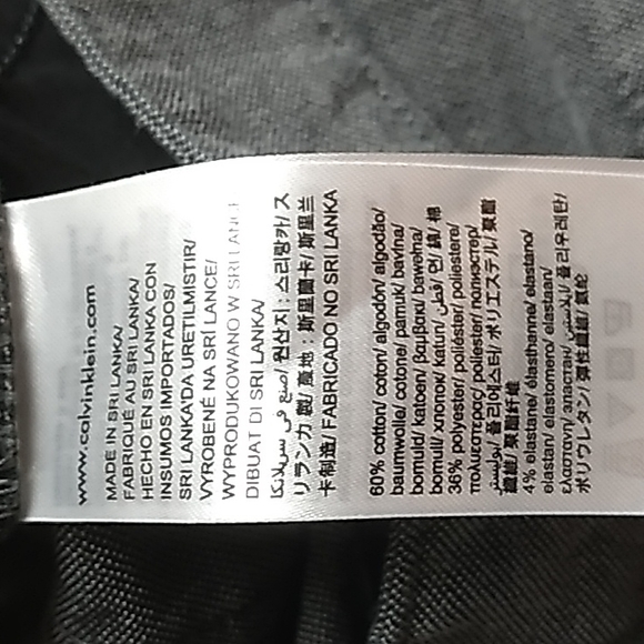 Calvin Klein Slim Fit light gray Men's 32 x 32 - Picture 6 of 8